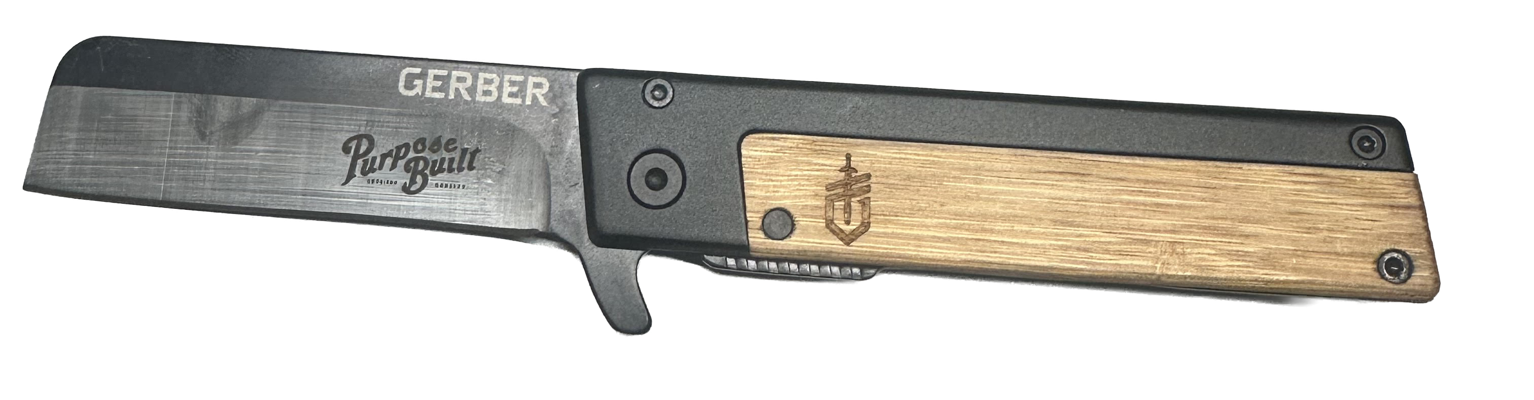 Quadrant Everyday Carry Knife - Black Bamboo - Gift with Purchase (Brunt)