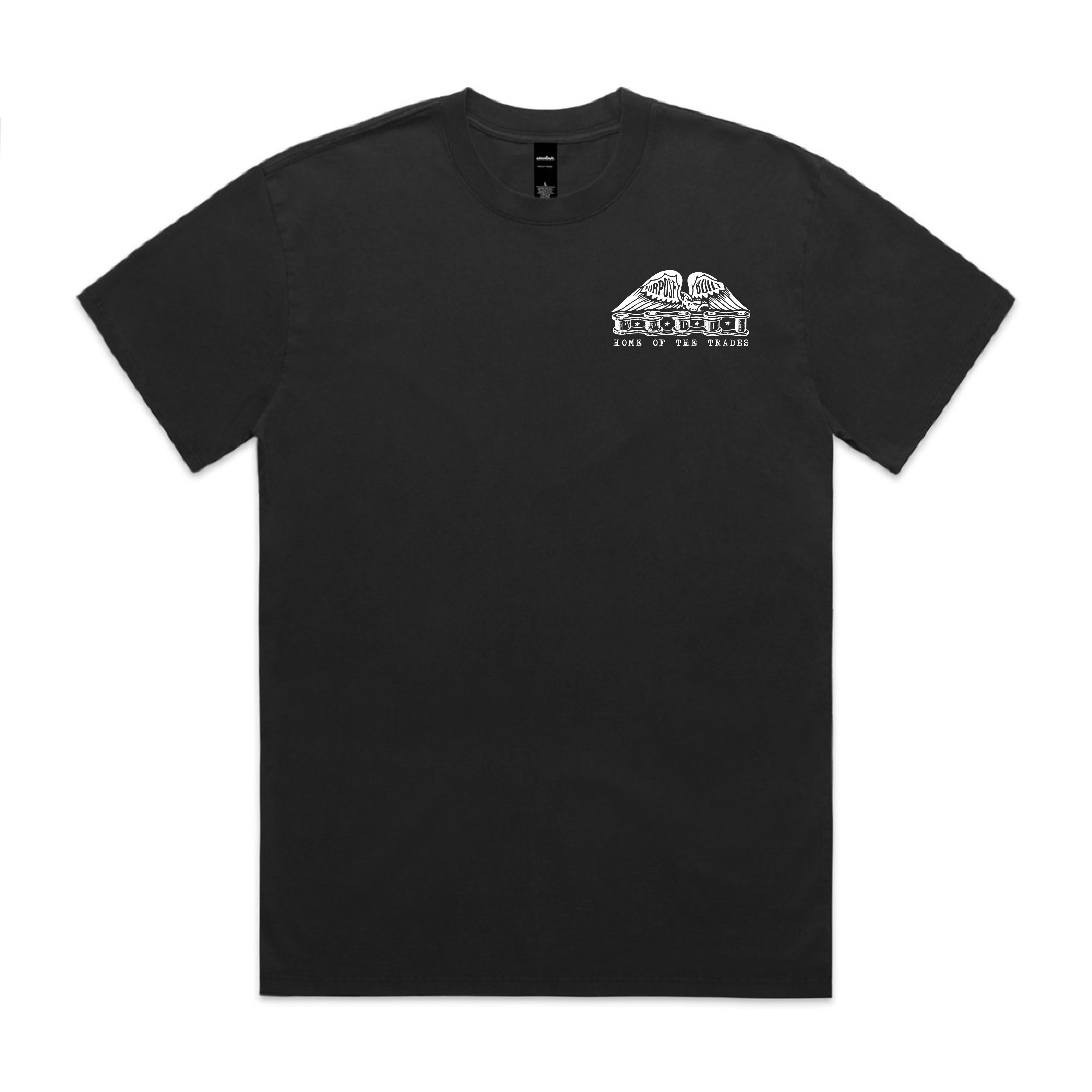 Youth Chain of Labor Tee, Black