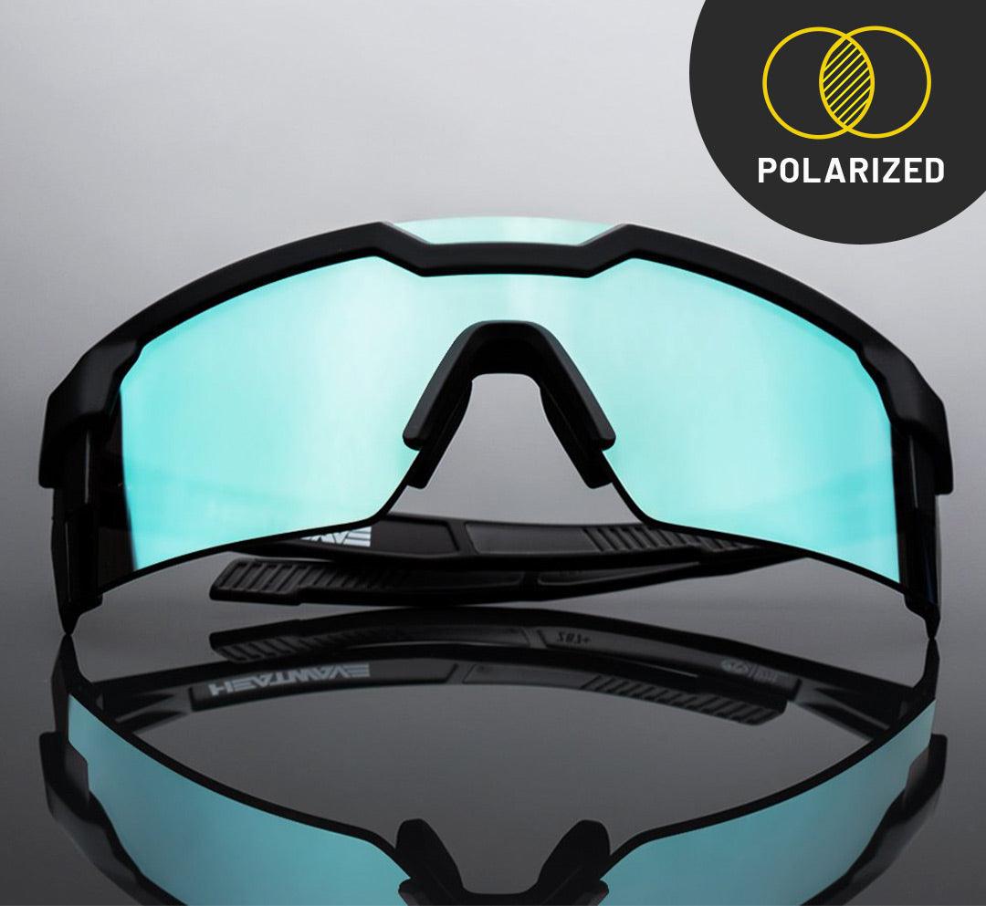 FUTURE TECH SUNGLASSES: BLACK FRAME ARCTIC CHROME Z87+ (POLARIZED) - Purpose-Built / Home of the Trades
