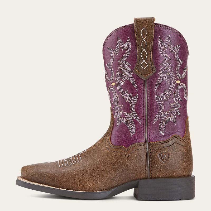Kid's Tombstone Western Boot - Vintage Bomber - Purpose-Built / Home of the Trades