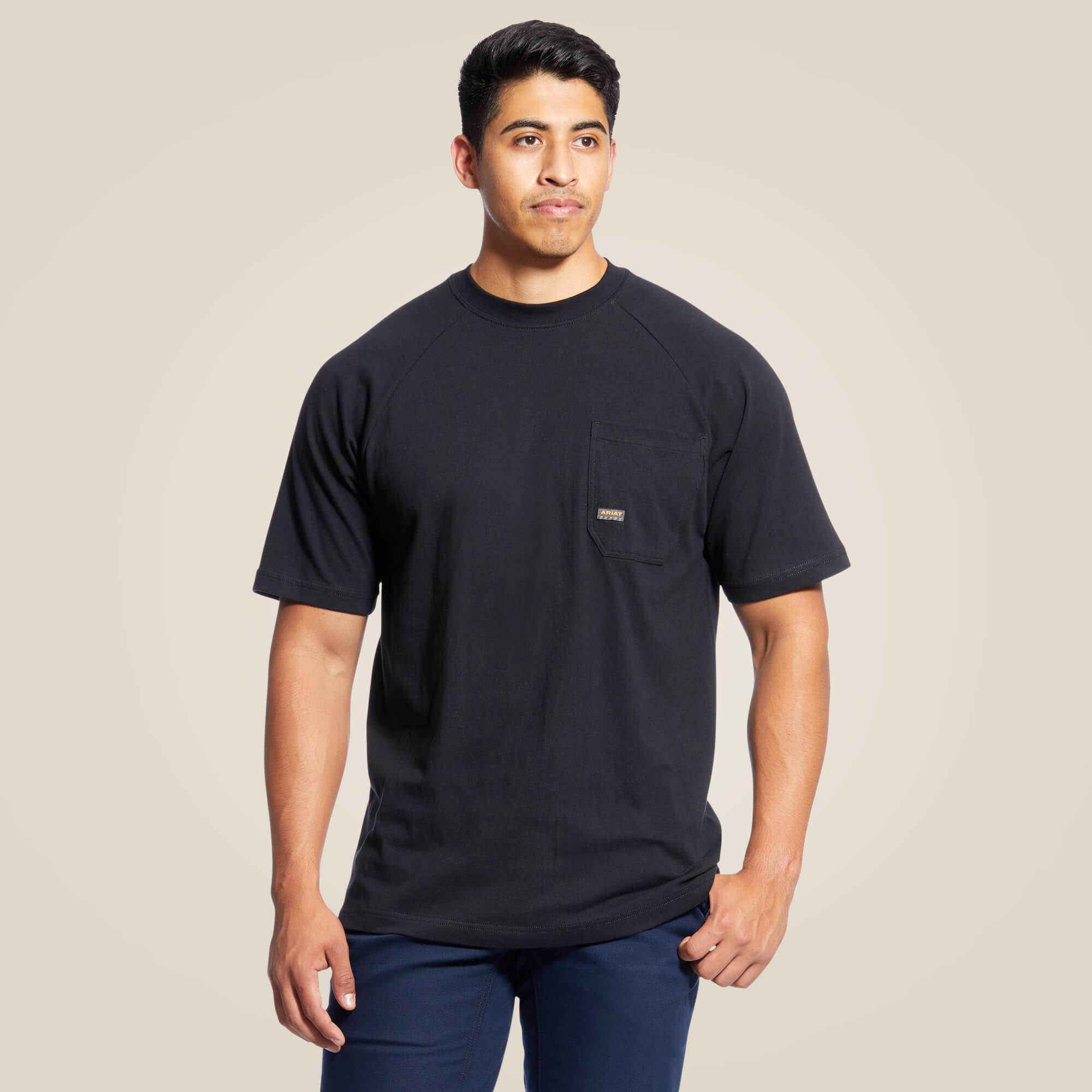 Rebar Cotton Strong T-Shirt - Black - Purpose-Built / Home of the Trades