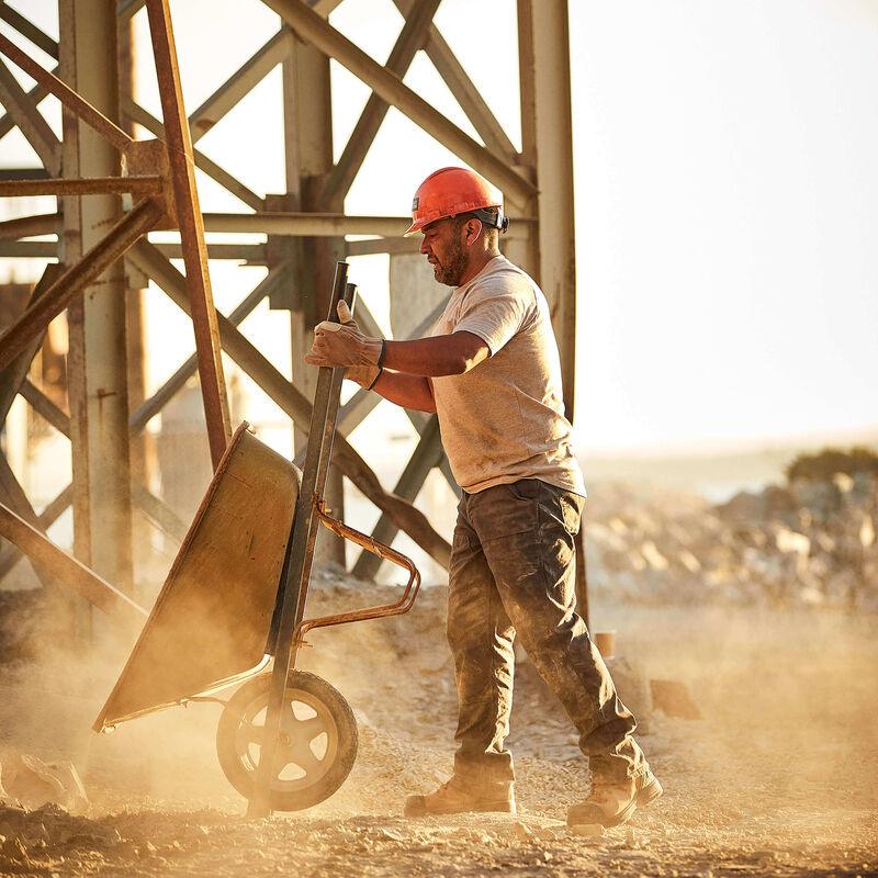 Rebar M4 Low Rise DuraStretch Made Tough Double Front Stackable Straight Leg Pant - Rebar Grey - Purpose-Built / Home of the Trades