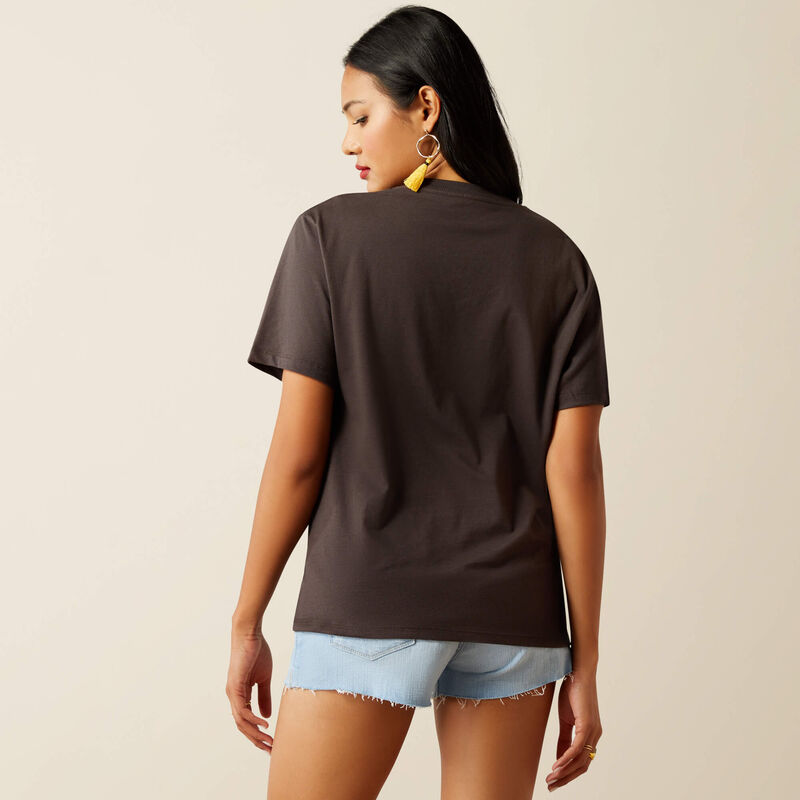 Women's Ariat No Roads Tee - Vintage Black