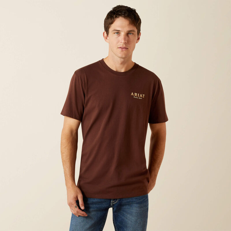 Ariat Haters Club T-Shirt - Deep Mahogany
