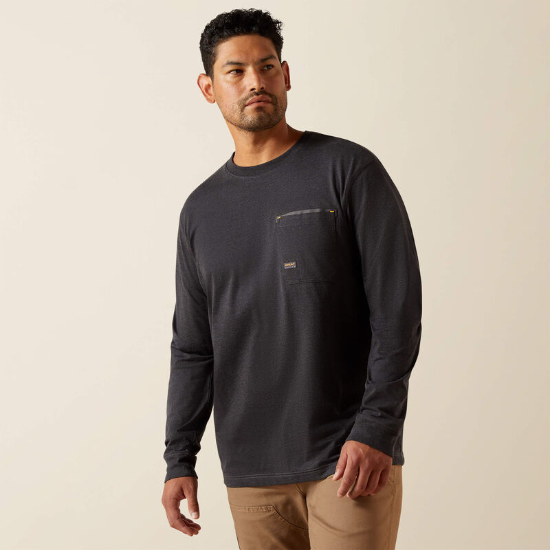 Workman Born For This T-Shirt - Charcoal Heather/Mexico