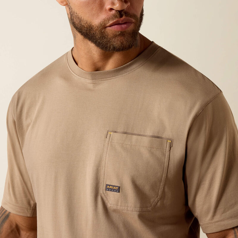 Rebar Workman Born For This T-Shirt- Greige