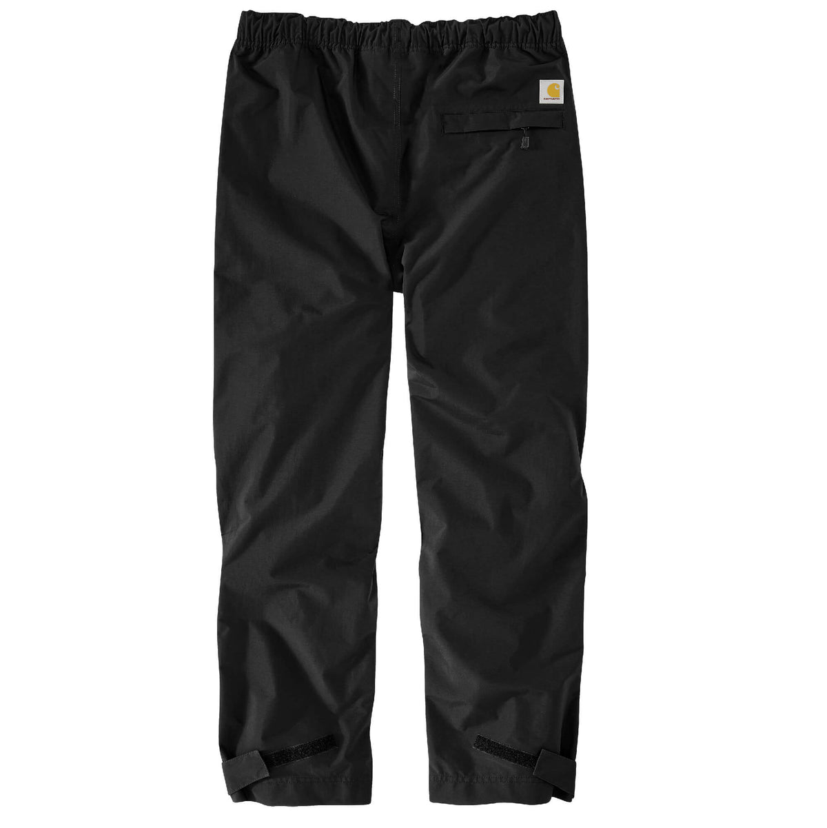 Storm Defender Relaxed Fit Light Weight Packable Rain Pant - Black