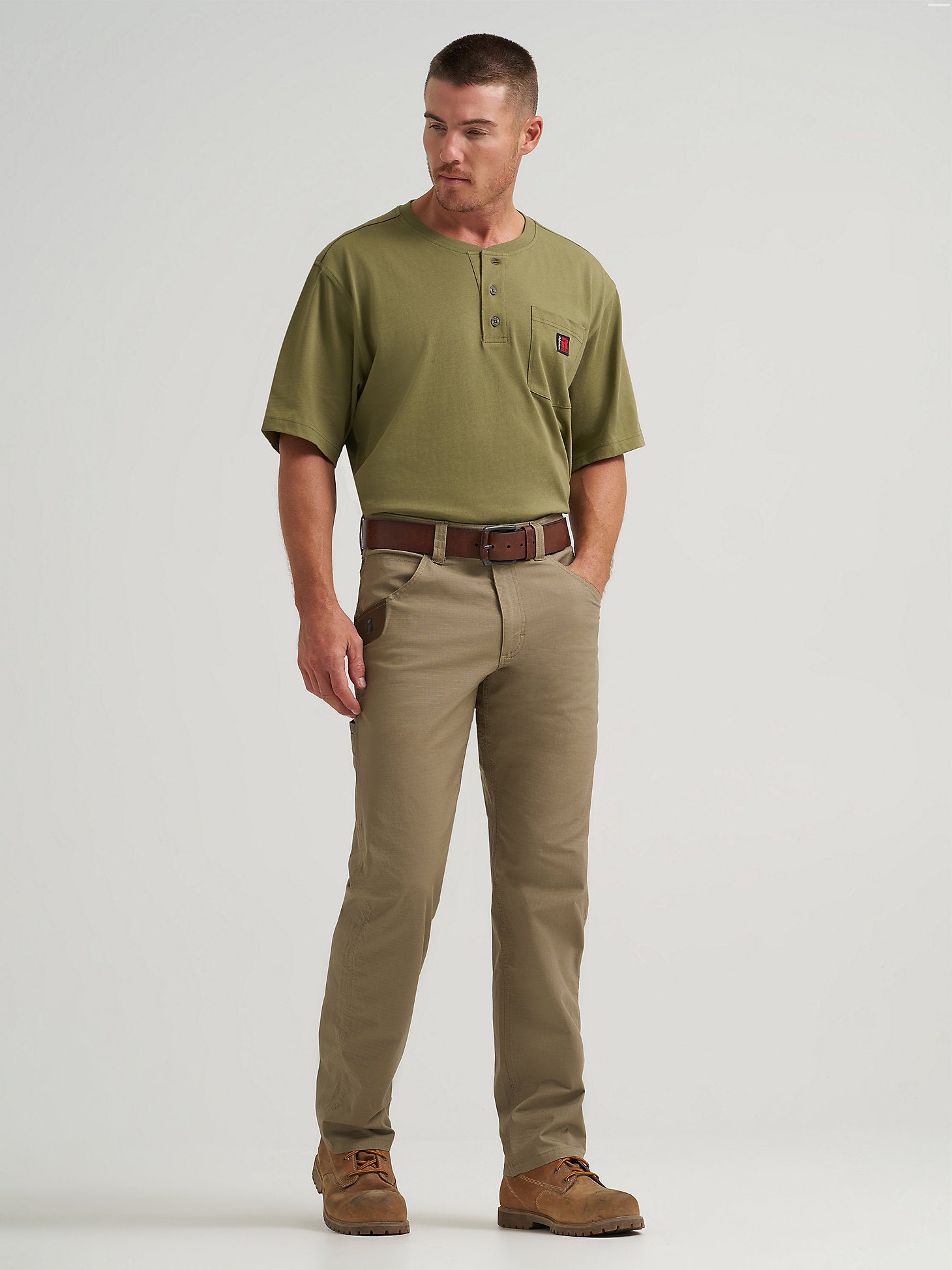 Wrangler® Riggs Workwear® Ripstop Technician Pant- Bark