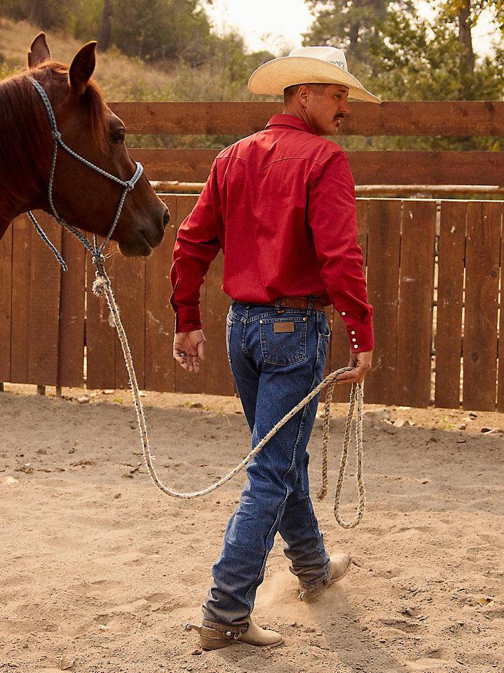 Active Flex Cowboy Jean - Stonewash -  - 