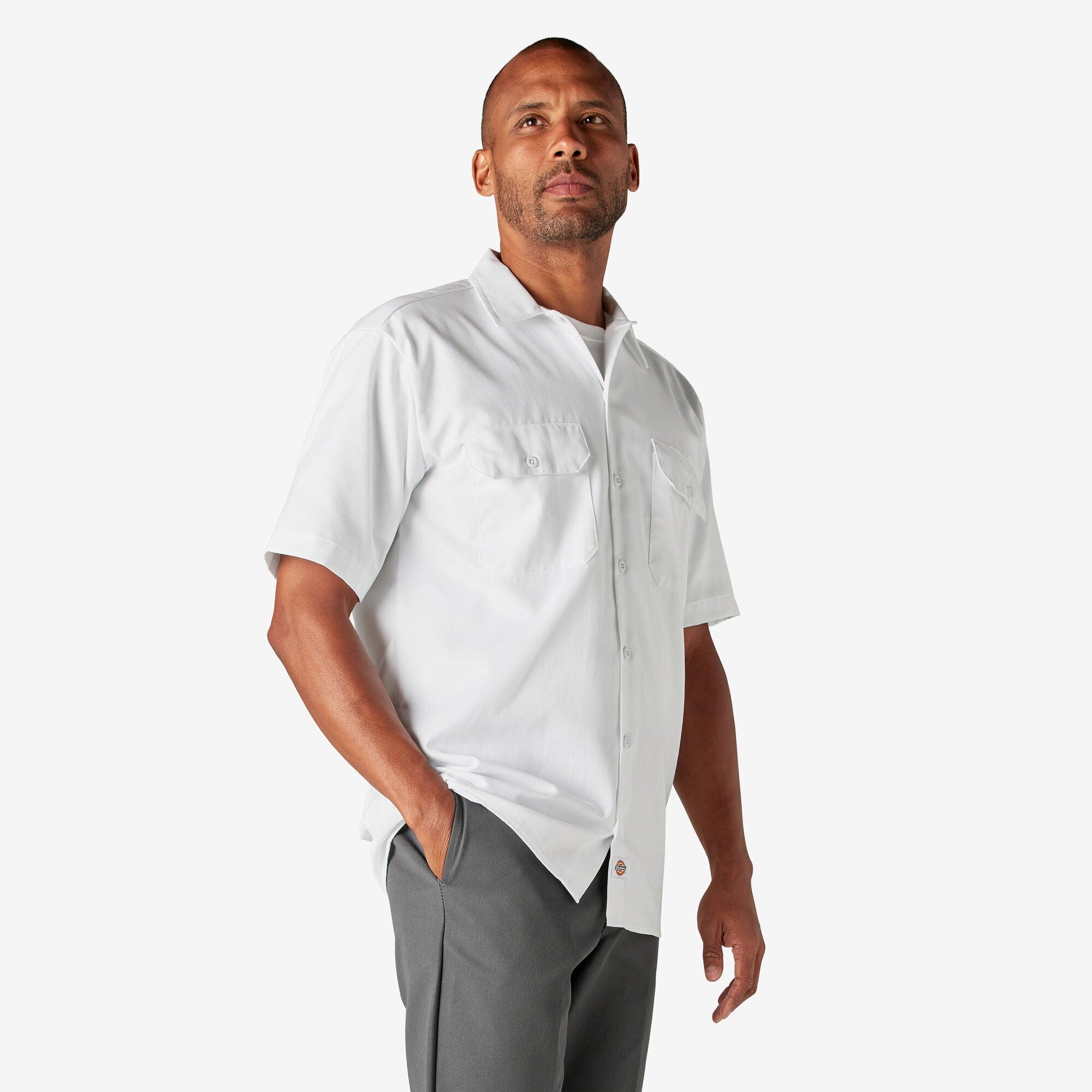 Short Sleeve Work Shirt, White - Purpose-Built / Home of the Trades