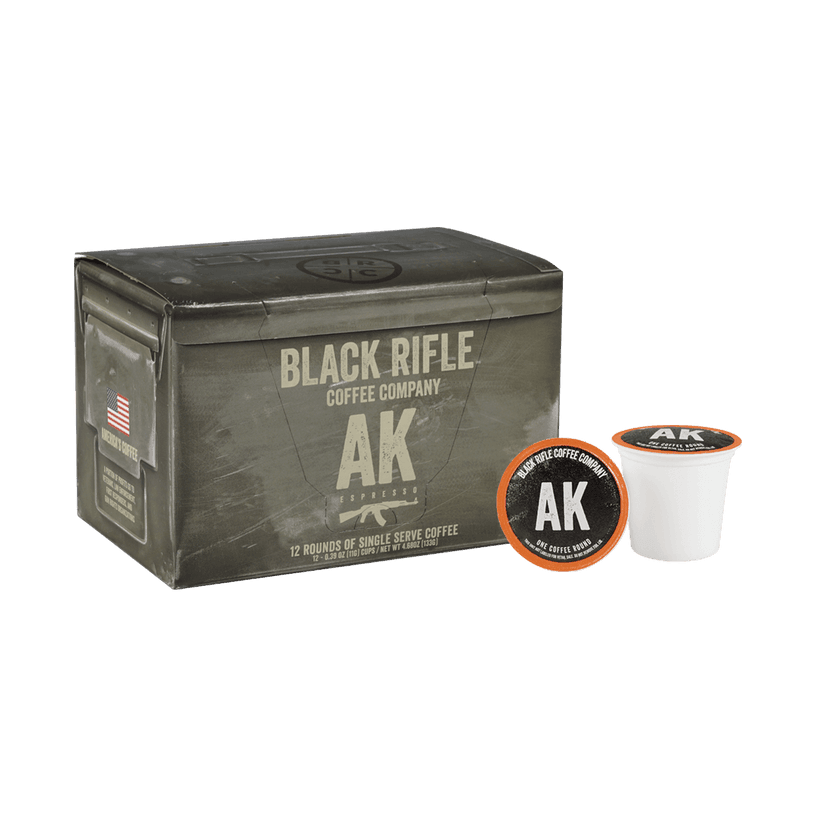 AK-47 Espresso Blend Rounds - BLACK RIFLE COFFEE - C-store