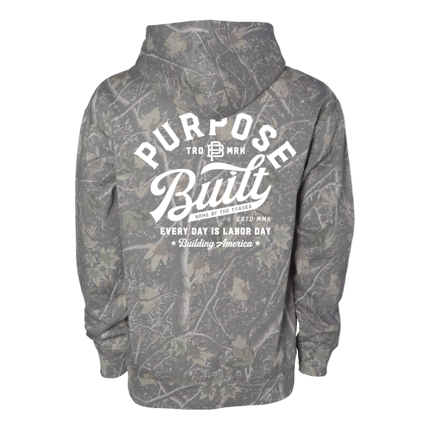 Script Hoodie, Deadwood Camo