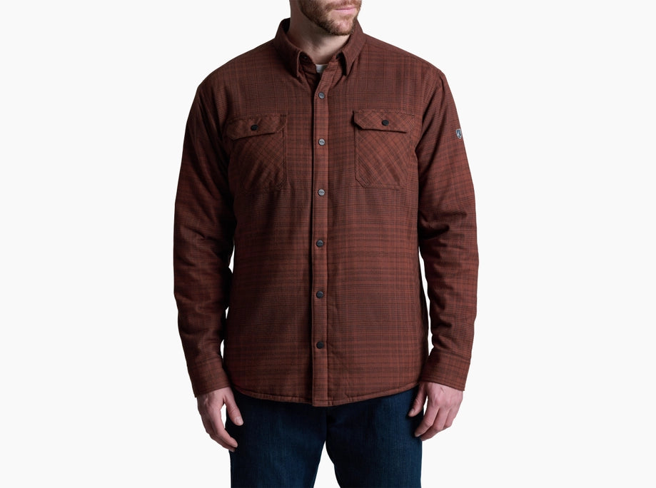 JOYRYDR SHIRT JAC- RUSTIC BRICK