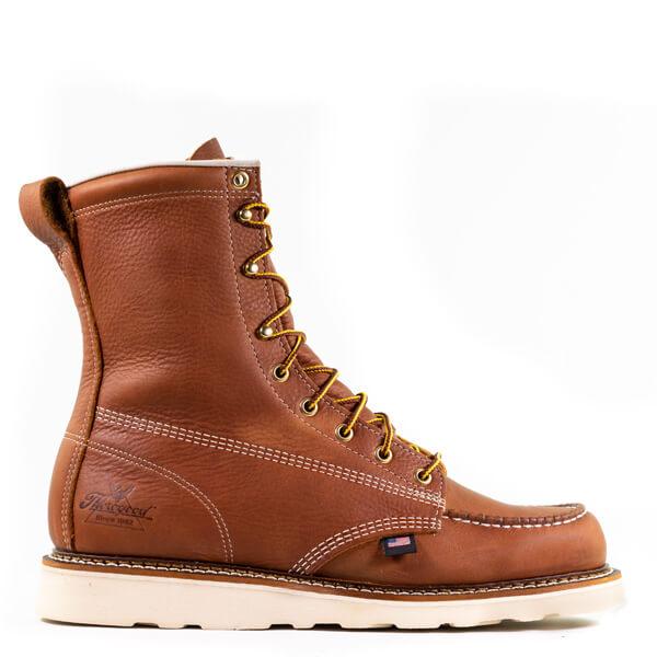 American Heritage Ã¢â‚¬â€œ 8Ã¢â‚¬Â³ Tobacco Moc Toe Ã¢â‚¬â€œ MAXwear Wedge (Soft Toe) - Purpose-Built / Home of the Trades