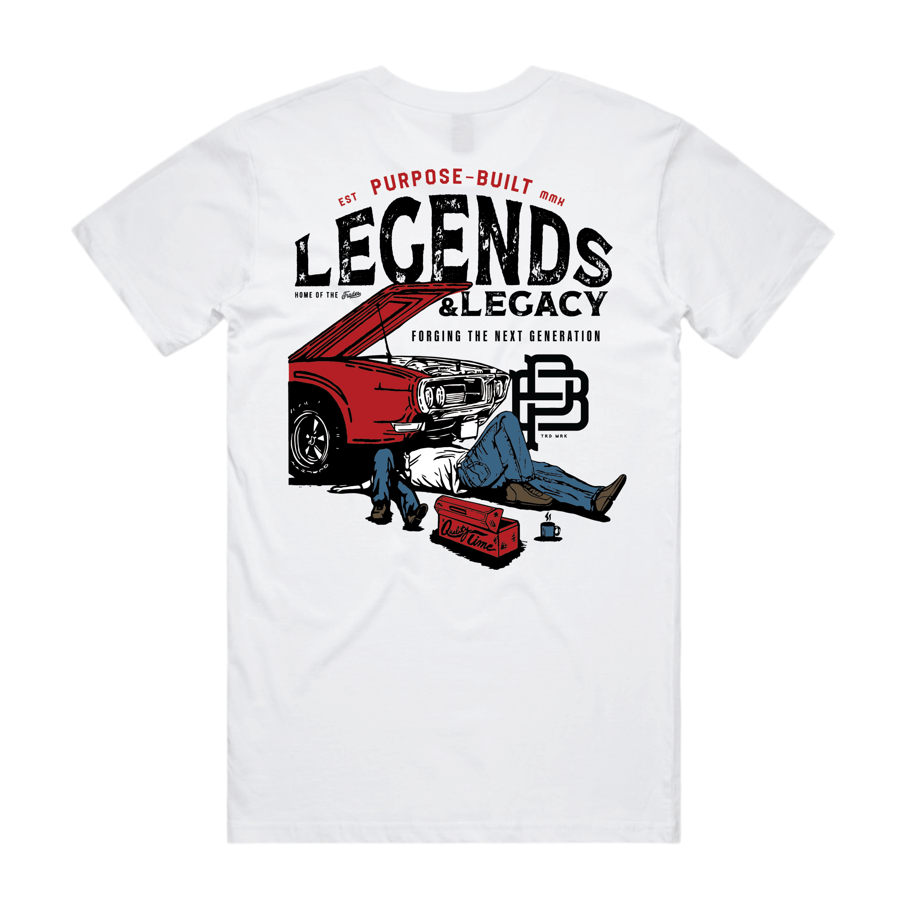The Legend & the Legacy Tee, White