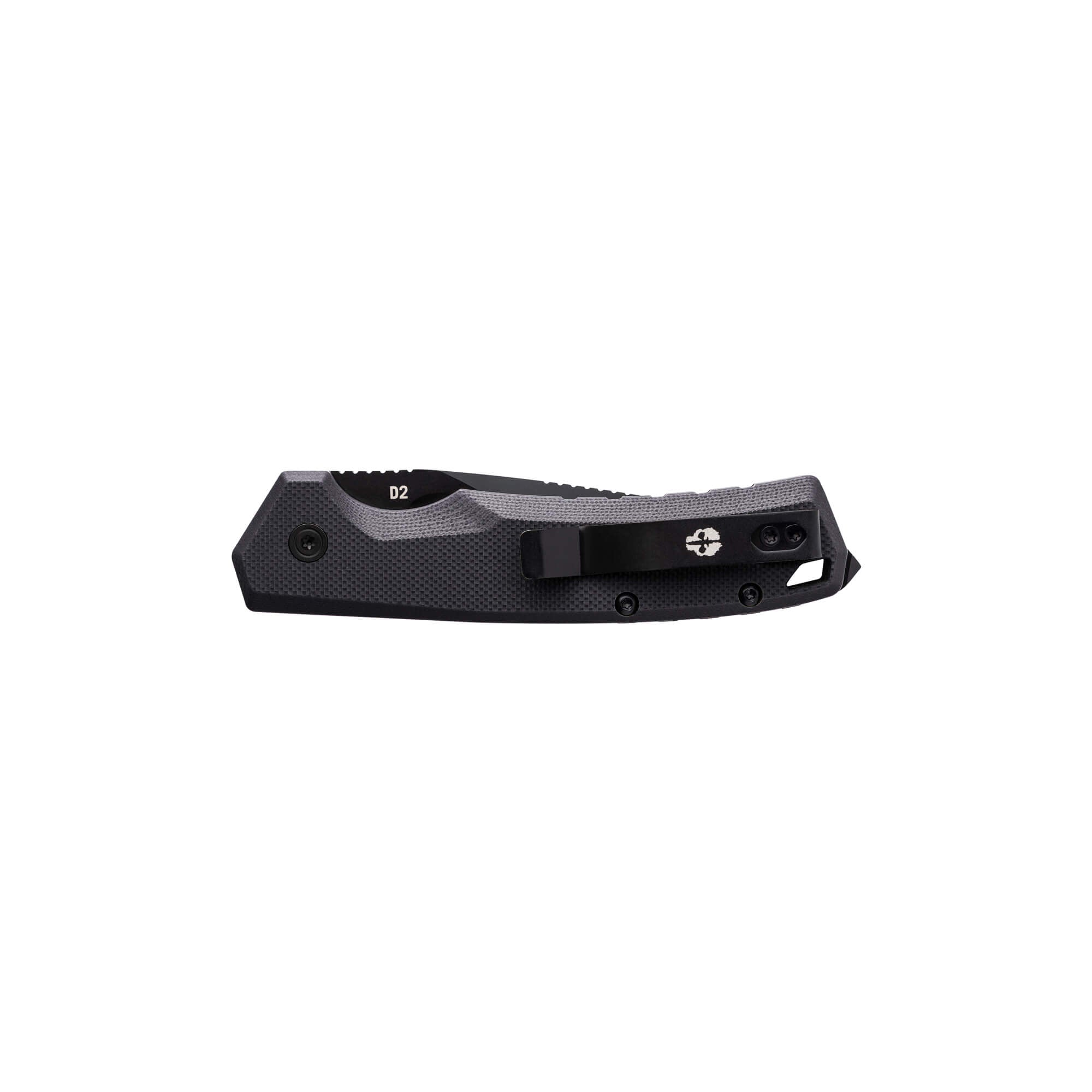 TEKTO Collab: A3 Delta Mini-Black G10 Handle // Black Accents