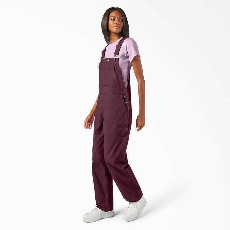 Women’s Relaxed Bib Overalls - Fig