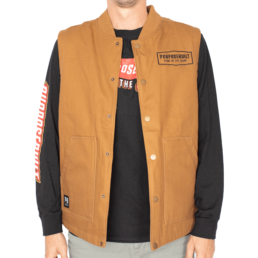The Burton Vest - Saddle - Purpose-Built / Home of the Trades