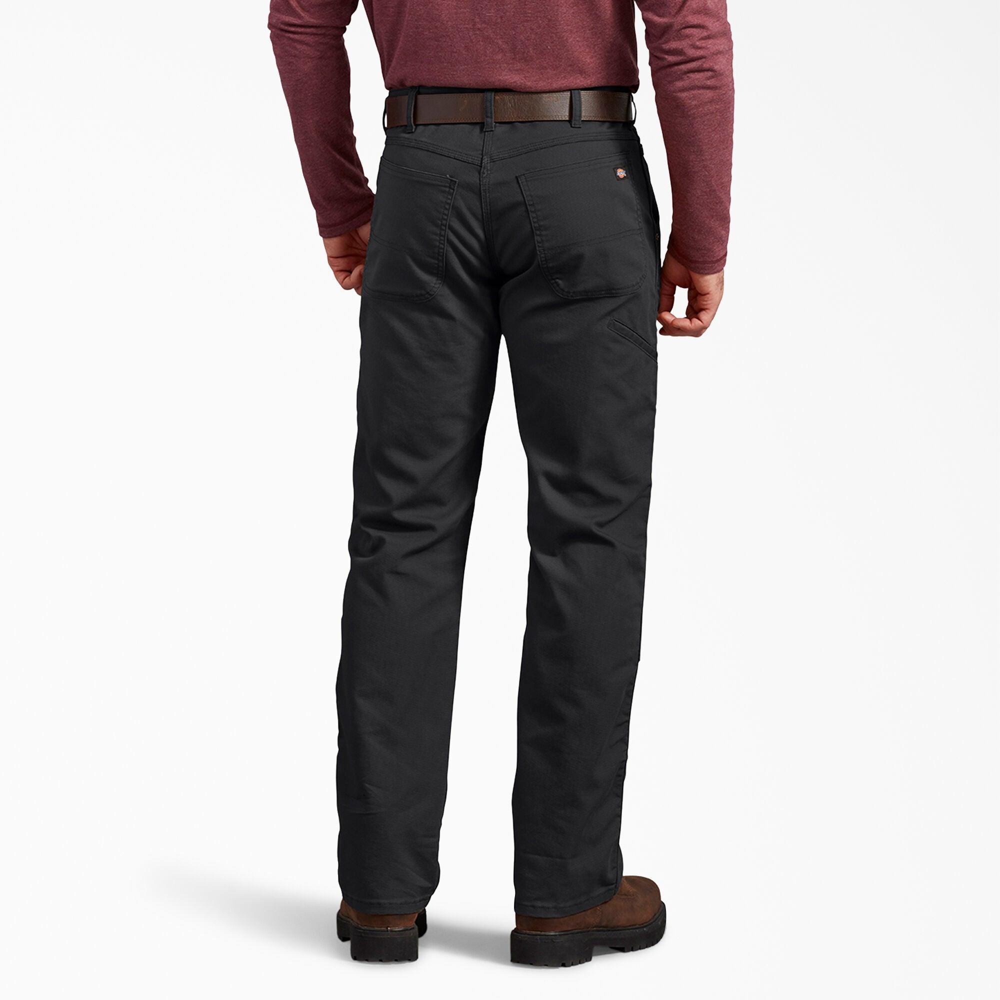 FLEX Regular Fit Duck Double Knee Pants, Black - Purpose-Built / Home of the Trades