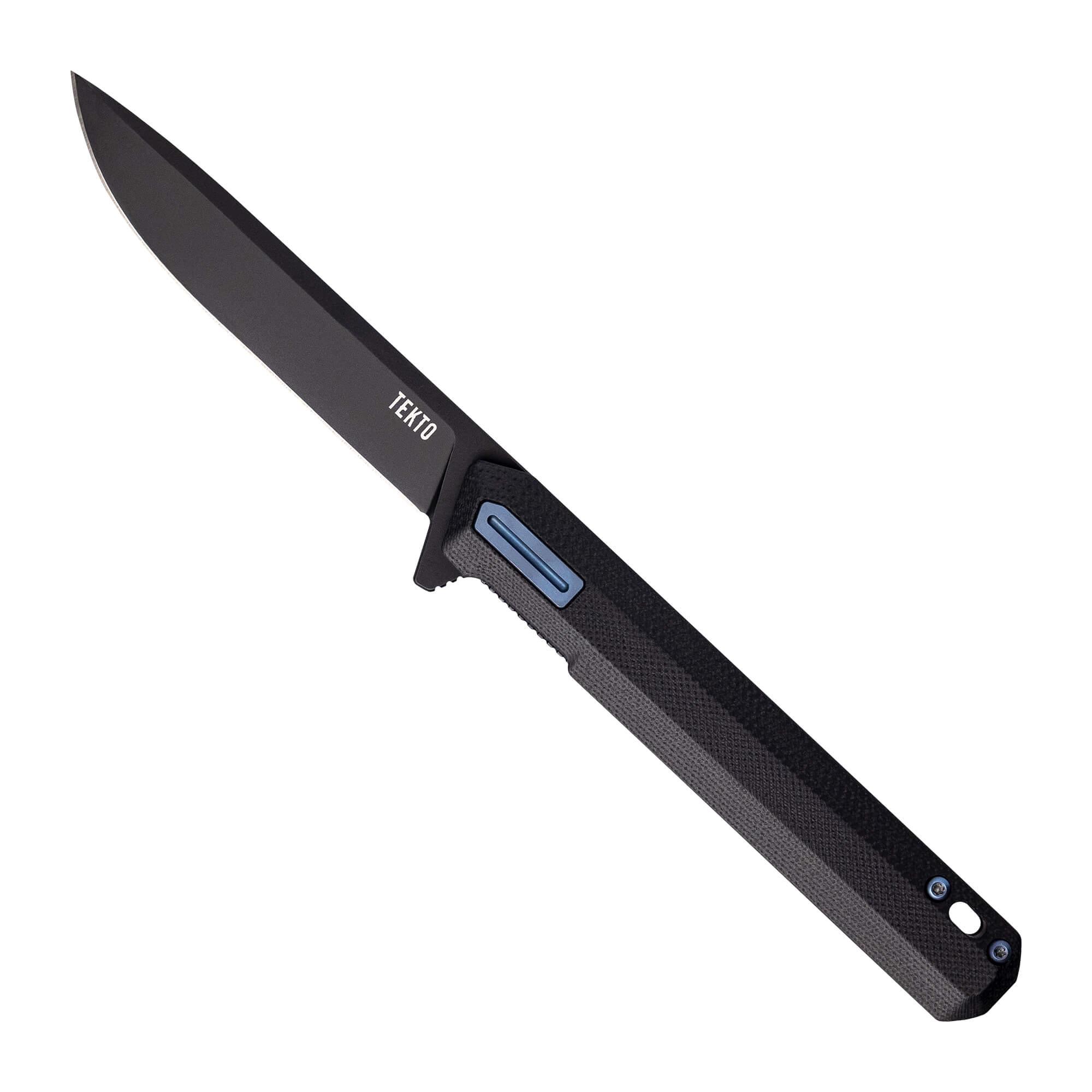 F2 Bravo Black G10 // Blue Accents - Purpose-Built / Home of the Trades