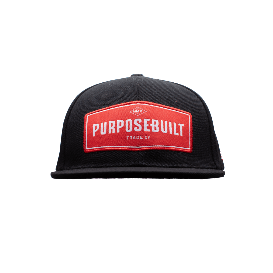 Youth Established Hat - Black - Purpose-Built / Home of the Trades