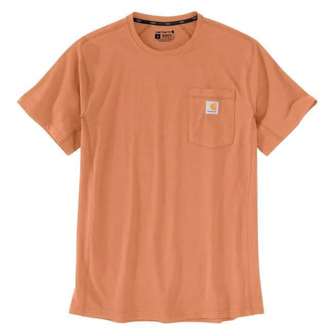 104616 - Carhartt force® relaxed fit midweight short-sleeve pocket t-shirt - Dusty Orange - Purpose-Built / Home of the Trades -  - 