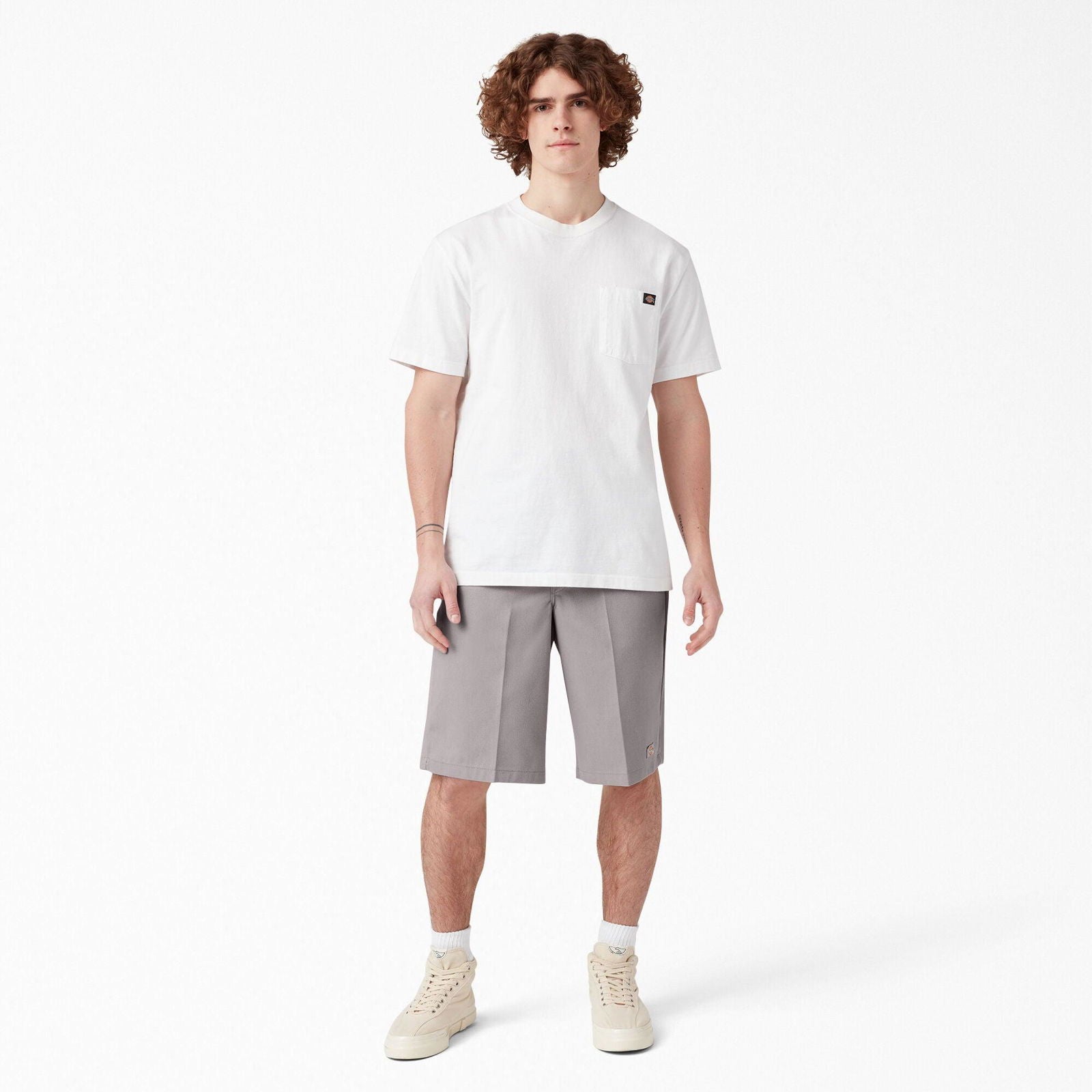 13" Loose Fit Multi-Use Pocket Work Shorts - Silver Grey - Purpose-Built / Home of the Trades -  - 