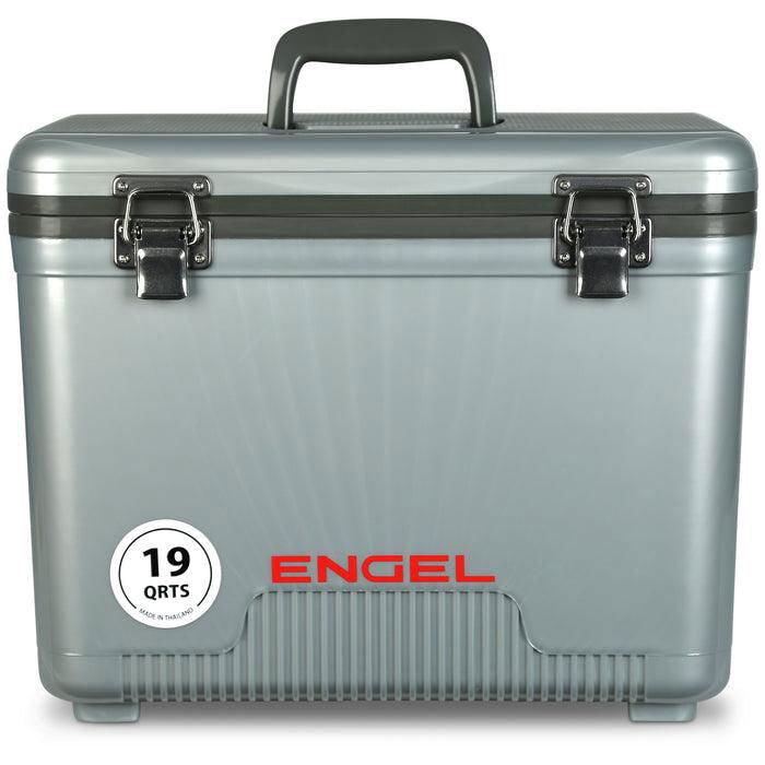 19 Quart Drybox / Cooler: Silver - Purpose-Built / Home of the Trades -  - 