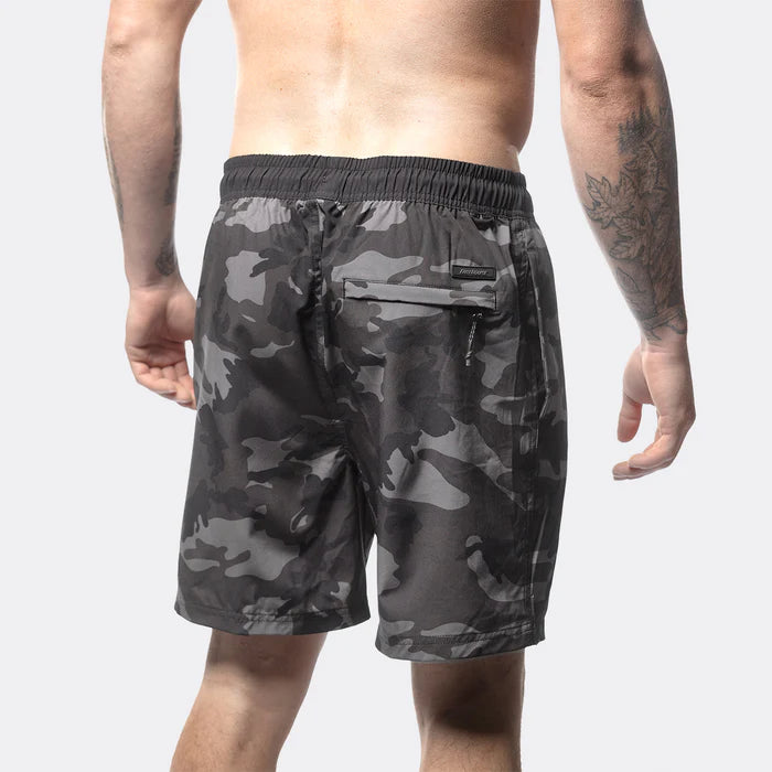 Jack Hybrid Short - Black/Camo