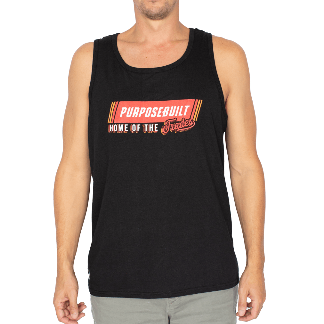 Block Tank - Black - Purpose-Built / Home of the Trades