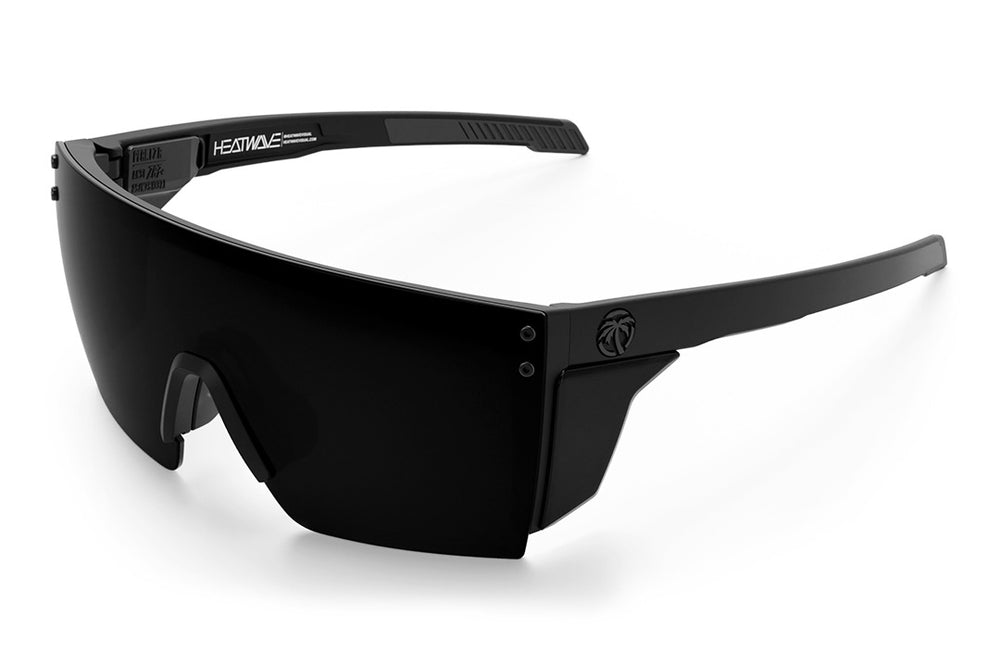 Performance XL Lazerface Matte Black - Ultra Black Lens