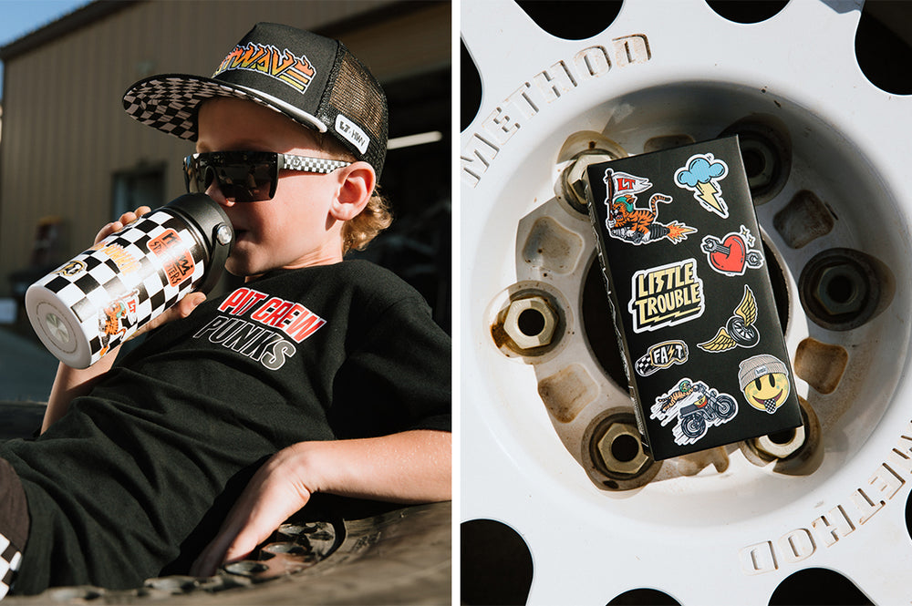 Kids Lazer Little Trouble Checker