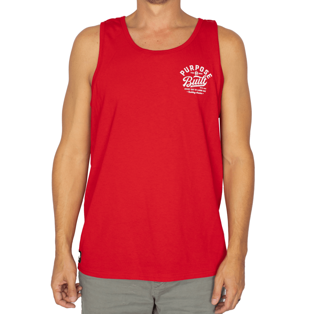 Script Tank - Red - Purpose-Built / Home of the Trades