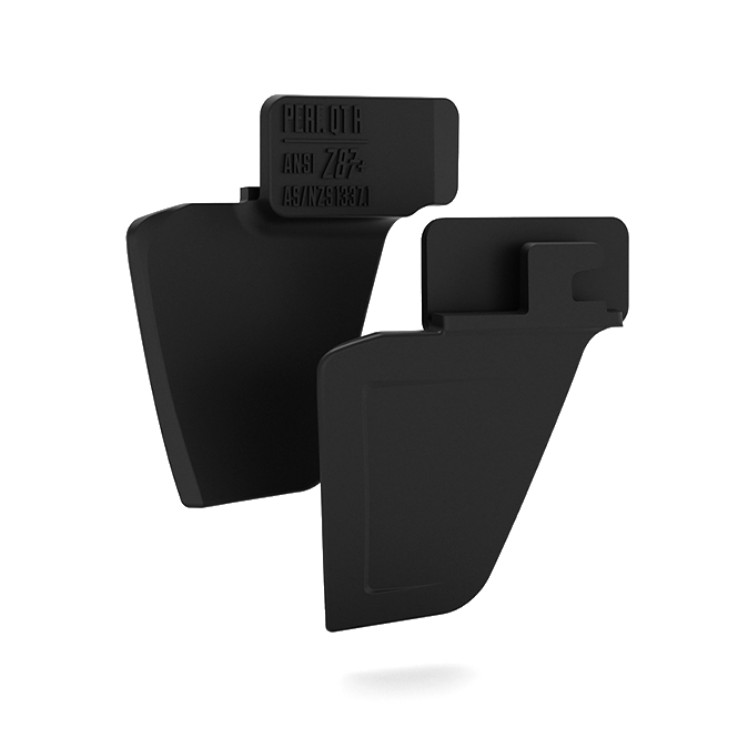 Performance Quatro Matte Black Side Shields