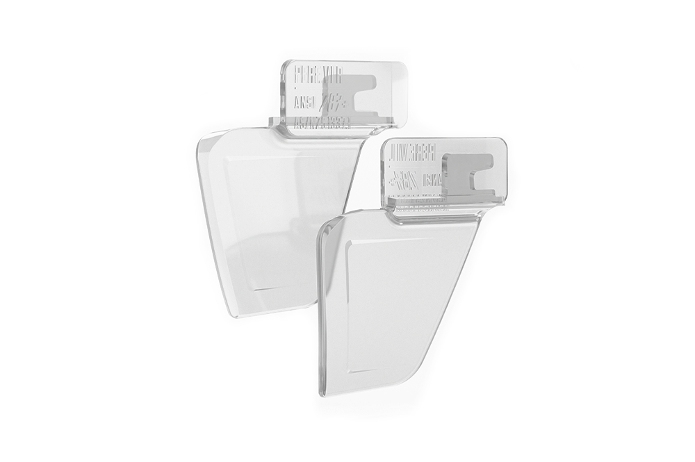 Performance XL Vise  & Performance Vise Gloss Clear Side Shields