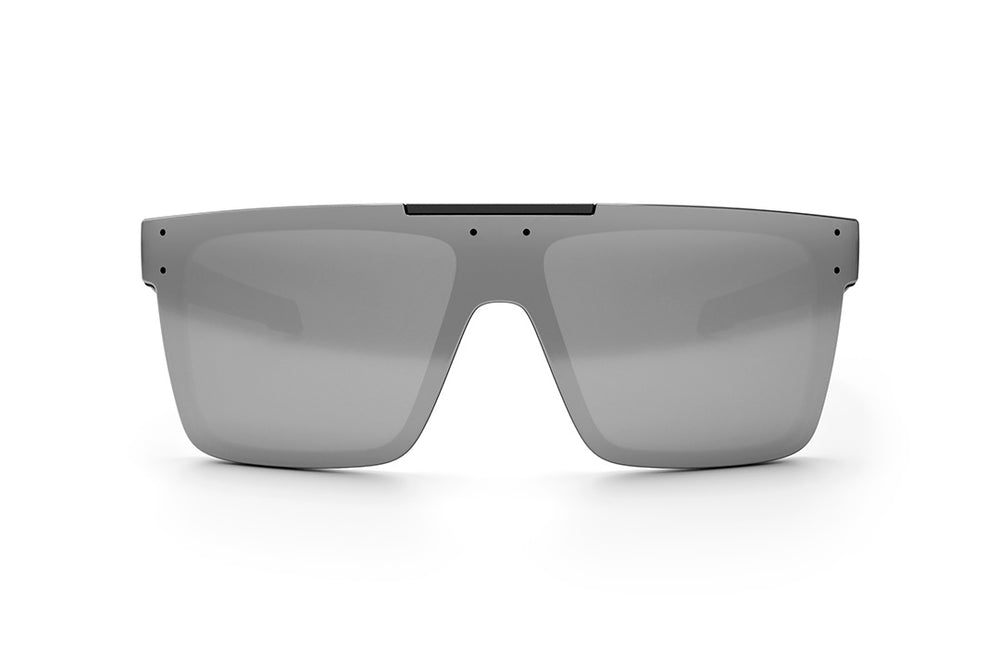 Performance Quatro Matte Black - Silver Polarized Lens