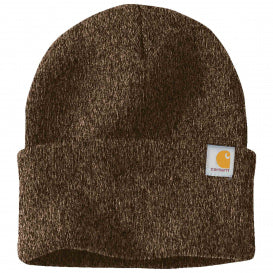 WATCH CAP 2.0 (DARK BROWN/SANDSTONE)