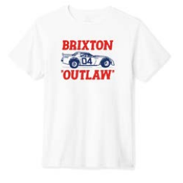 Outlaw SS Tailored Tee, White