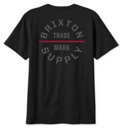 Oath V SS Standard Tee, Black/Charcoal/Dark Red