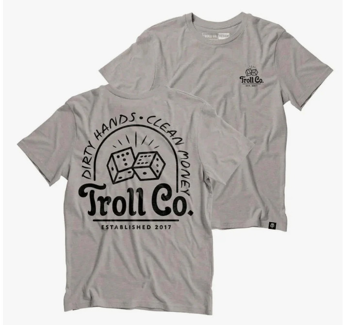 DHCM Roller Tee - Concrete
