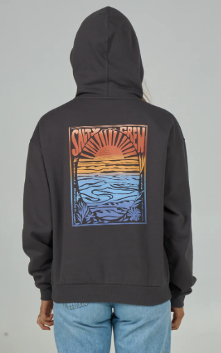 Women’s Posted Hoody- Charcoal