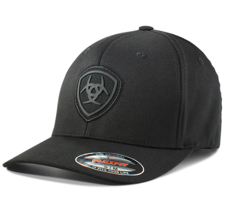 Ariat Logo Flexfit- Black