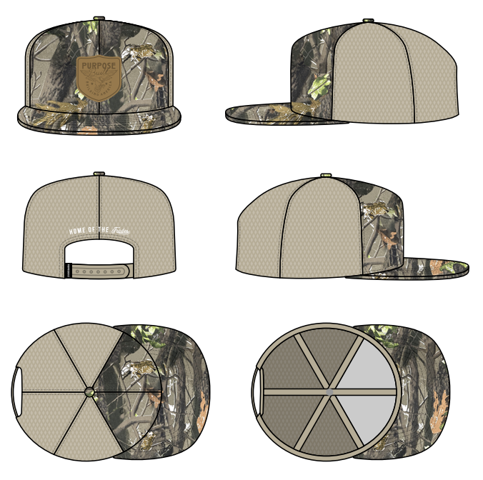 Building America Meshback, Camo
