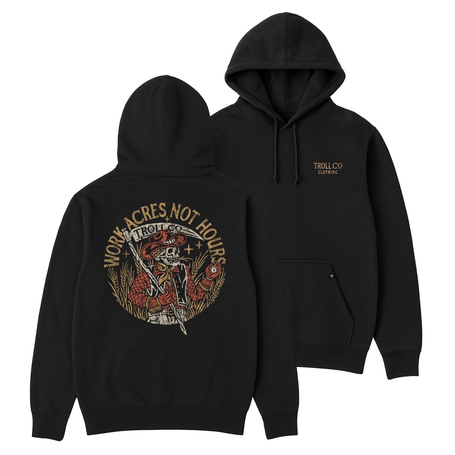 Work Acres Hoodie - Black