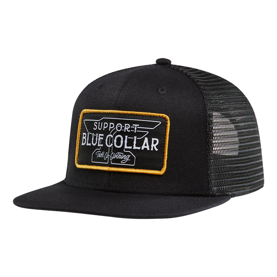 Barricade Anvil Flat Bill Snapback- Black