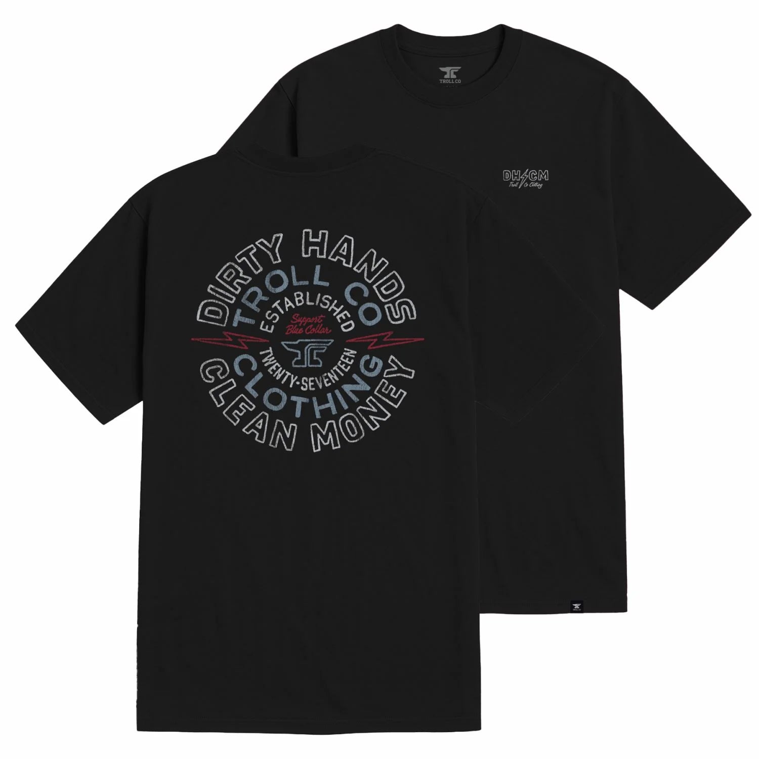 DHCM Anvolt SS Tee- Black