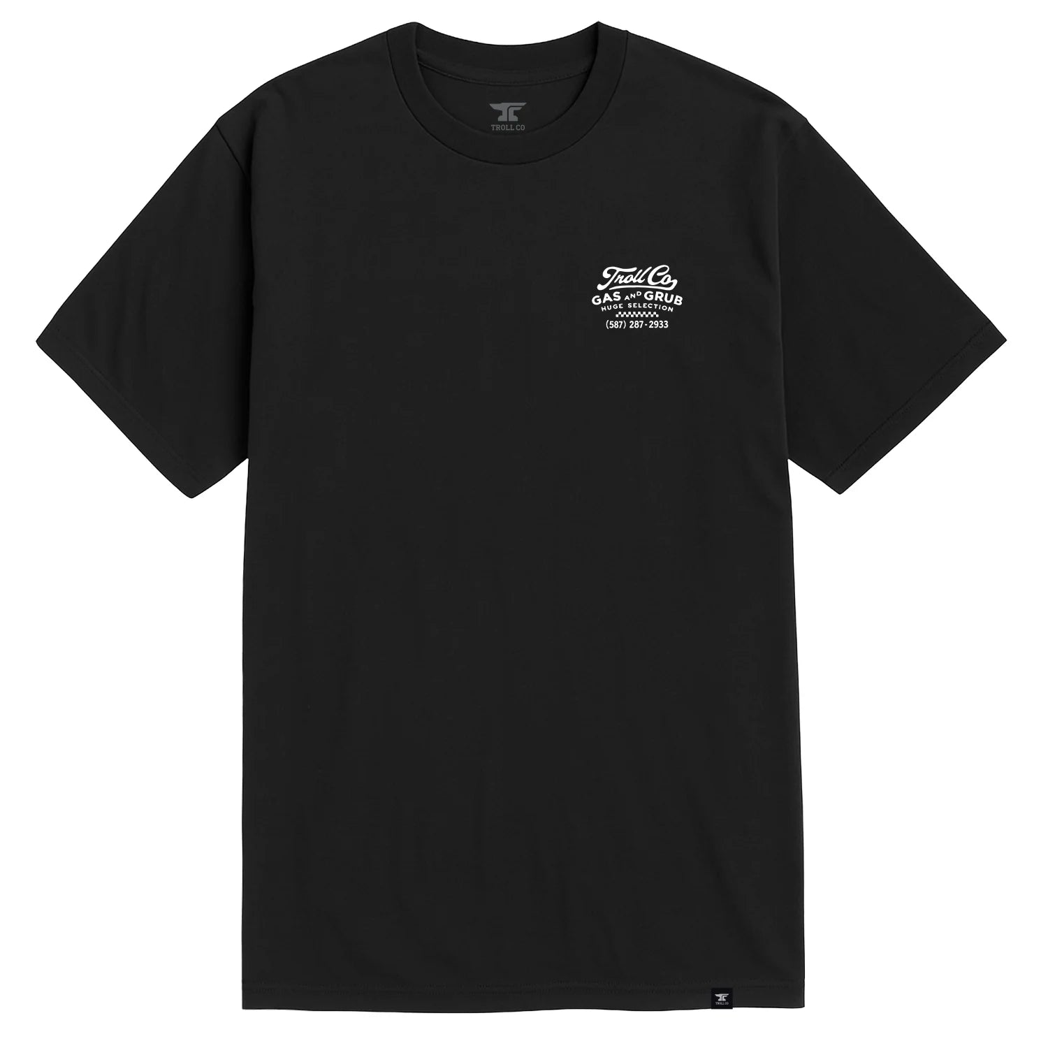 Gas and Grub SS Tee, Black