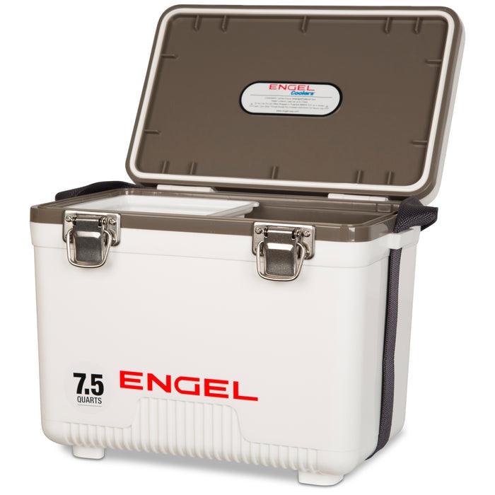 7.5 Quart Drybox / Cooler: Silver -  - 