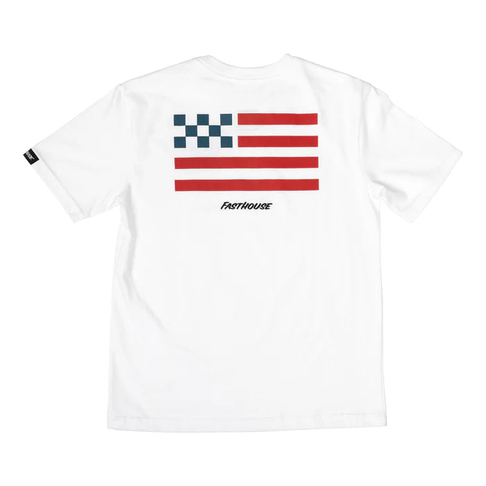 Youth Liberty SS Tee - White
