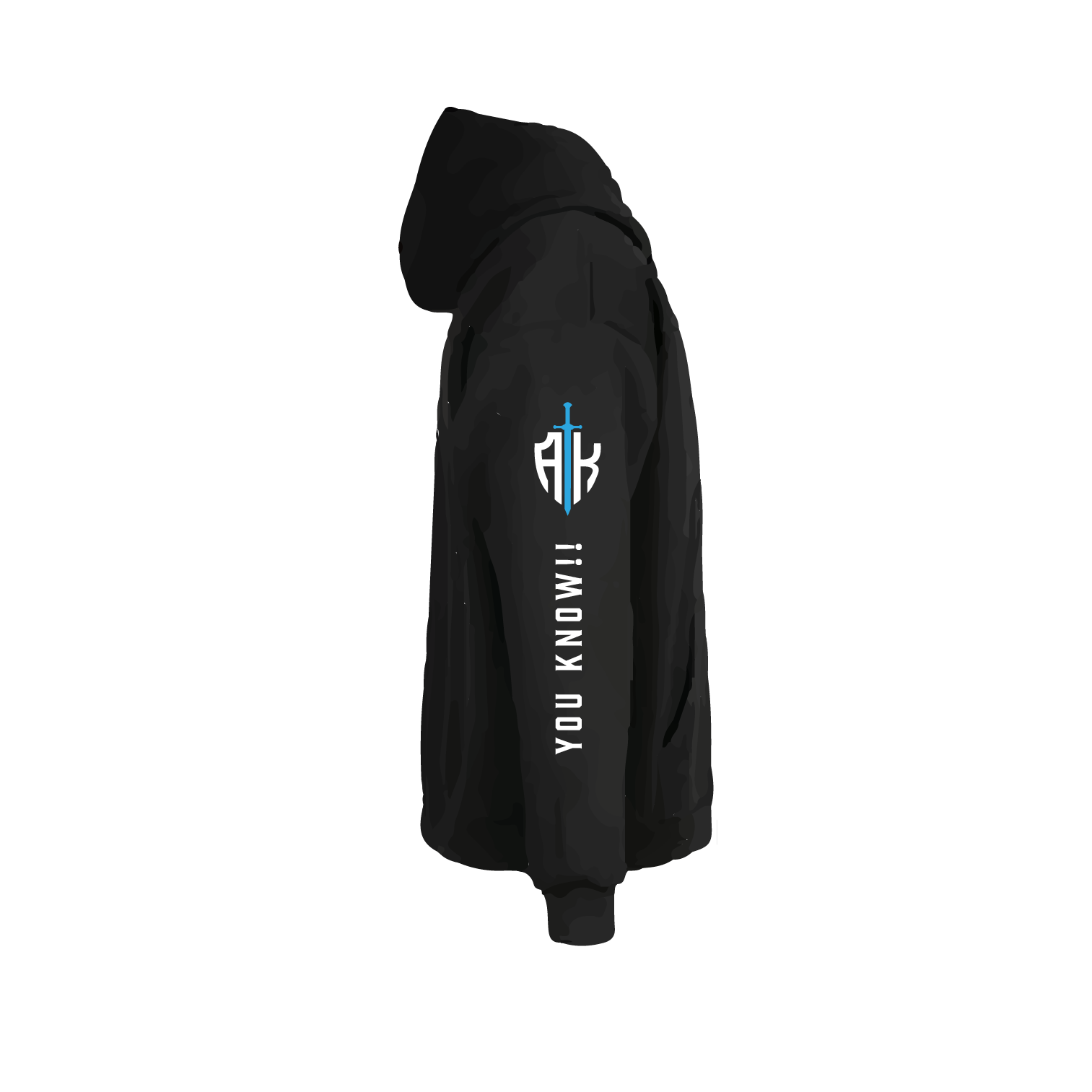 Adult Aquaknights Hoodie, Black